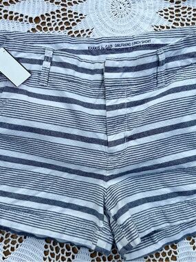 GAP Blue & White Striped Shorts